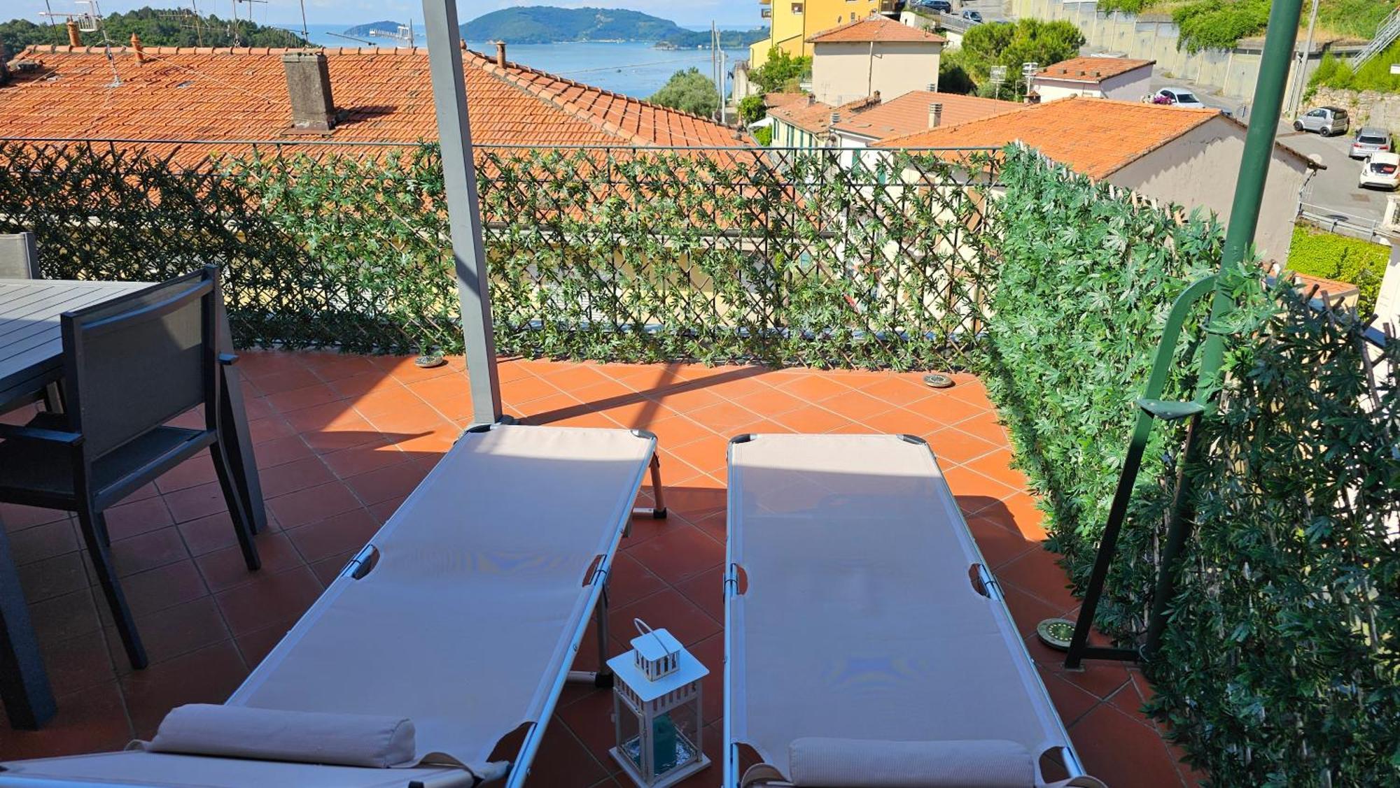 La Terrazza Sul Golfo Dei Poeti Con Vista Mare Apartment Pitelli Exterior photo